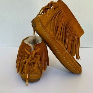 Tory Burch- Fringe Moccasins